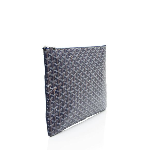 Goyard Goyardine Canvas Senat GM Pouch - Picture 2 of 8